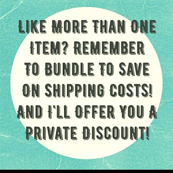 BUNDLE AND SAVE 15% OFF - Picture 1 of 1